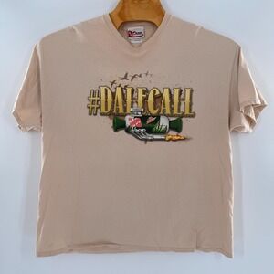 Vintage Chase Authentics Dale Earnhardt Jr 88 Mountain Dew NASCAR T-Shirt 2XL